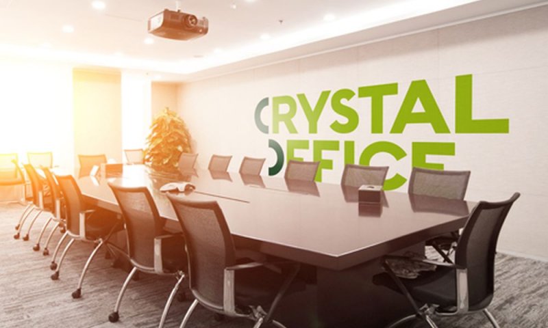 Logo Çalışması - Crystal Office Logo Tasarımı