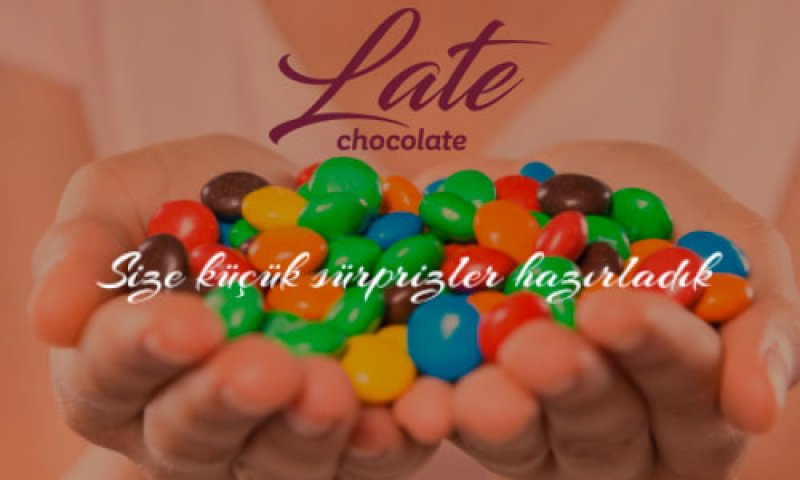 Logo Çalışması - Late Chocolate Logo Tasarımı